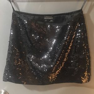 Theory sequin Mini skirt